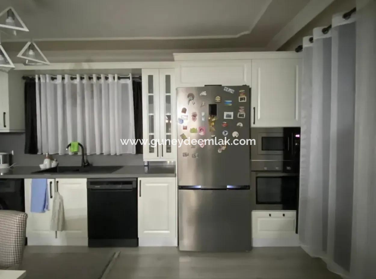 Ortaca Ekşiliyurt Yüzme Havuzlu 700 M2 Arsada 2+1 Eşyalı Daire Kiralık