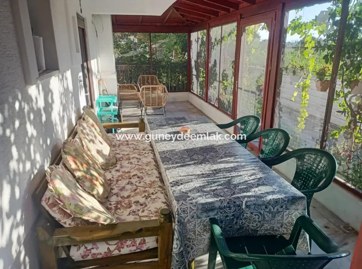 Muğla Ortaca Sarıgerme De Yüzme Havuzlu 130 M2, 3+1 Dubleks Satılık Villa