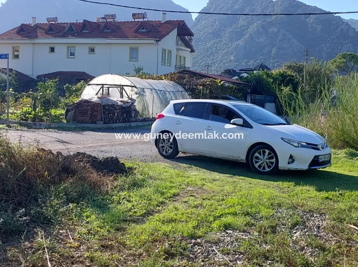 Ortaca Okçular Köşe Parsel  500 M2 Arsa Satılık