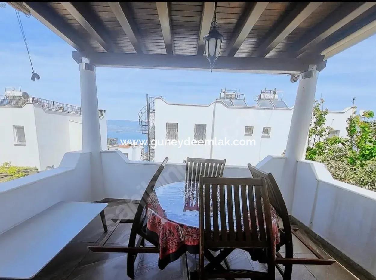 Milas Boğaziçi'nde Deniz Manzaralı 3+1 Dubleks Acil Satılık