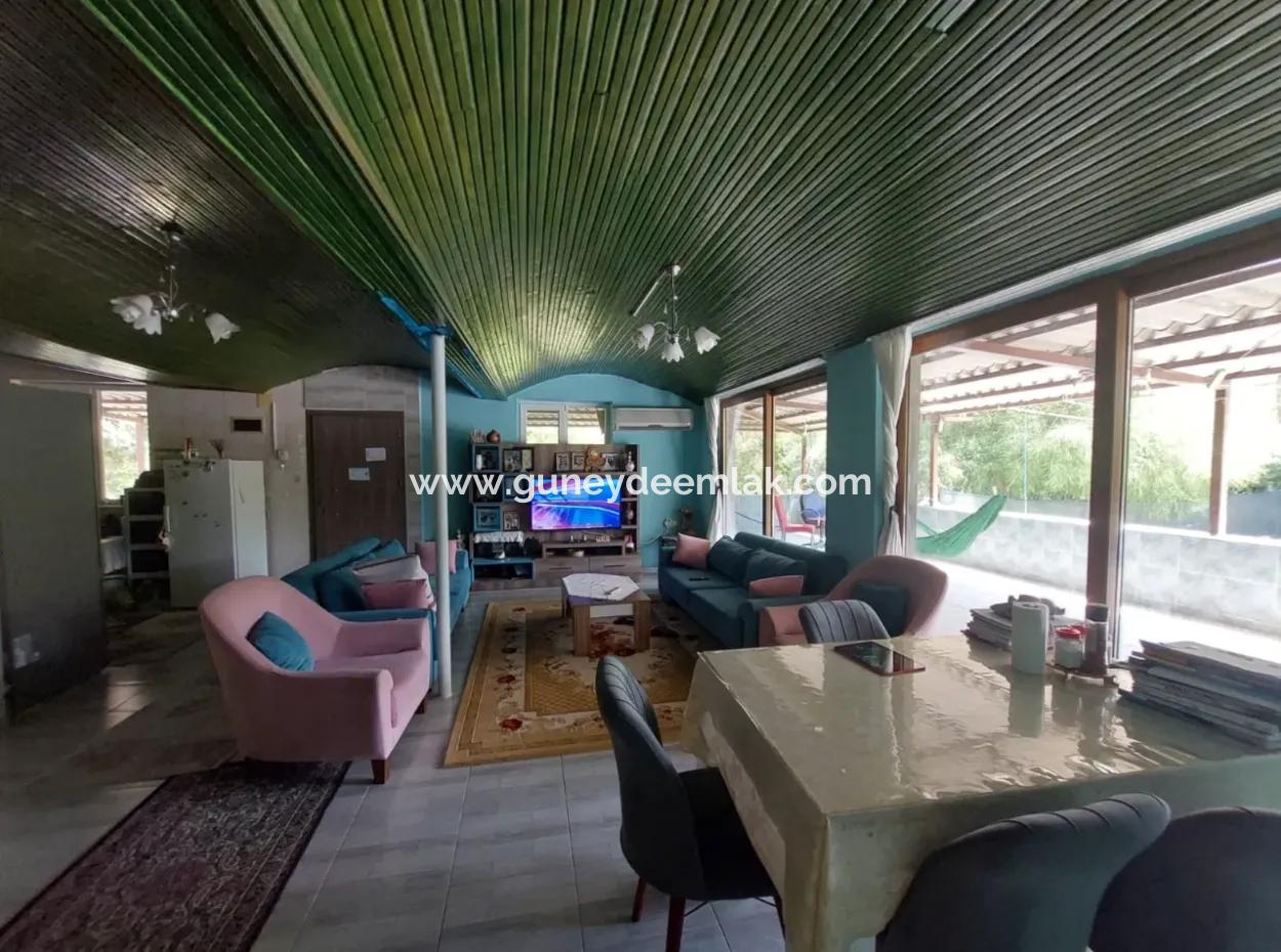 Muğla Ortaca Okçular’da Yüzme Havuzlu, Dağ Ve Doğa Manzaralı Müstakil Ev Satılık