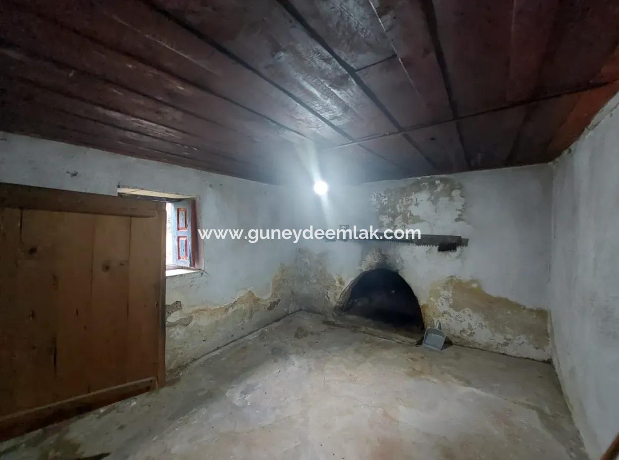 Muğla Fethiye İnlice’de Doğa İçinde Satılık Tapulu Köy Evi