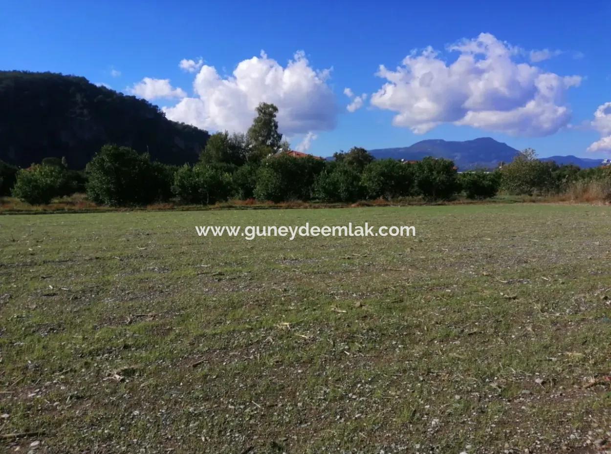 Muğla,  Okçular Da 735 M2 Arsada 125+125 M2, 2 Villa Of Plandan  Satılık