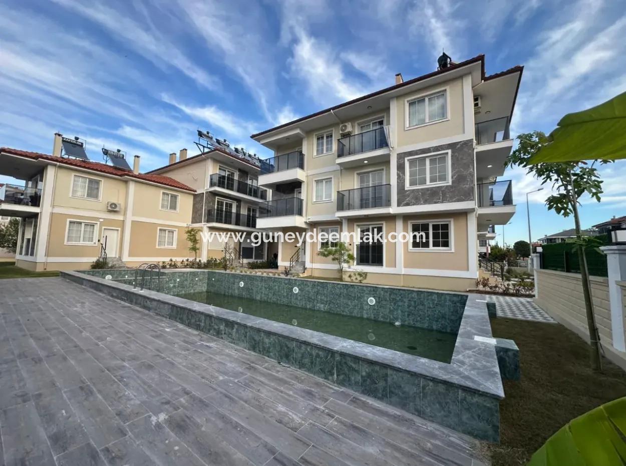 Ortaca Cumhuriyet De 2+1 Sıfır Havuzlu Daire Satılık