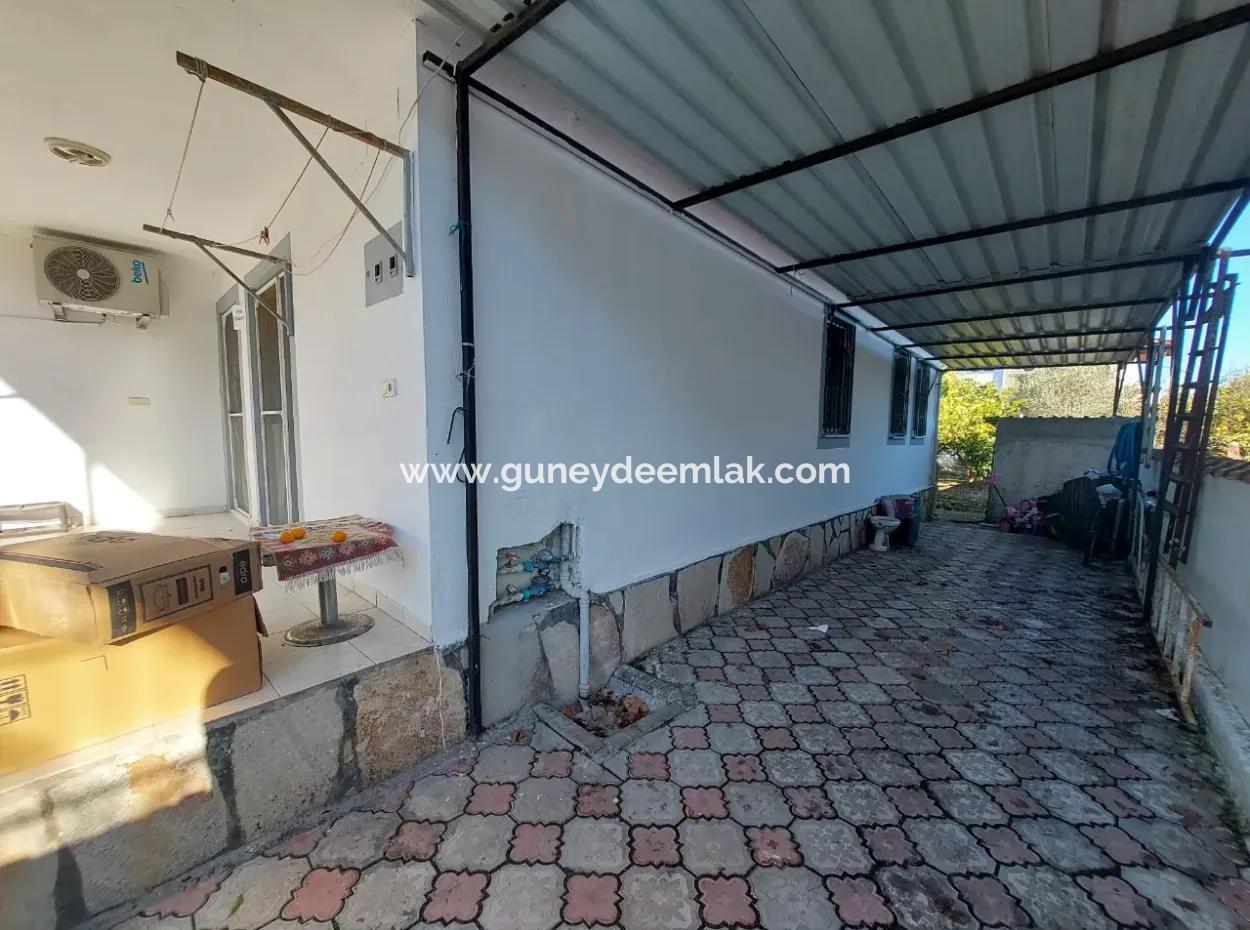 Ortaca Dalyan Merkezde 3+1 Eşyalı Giriş Kat Kiralık Daire