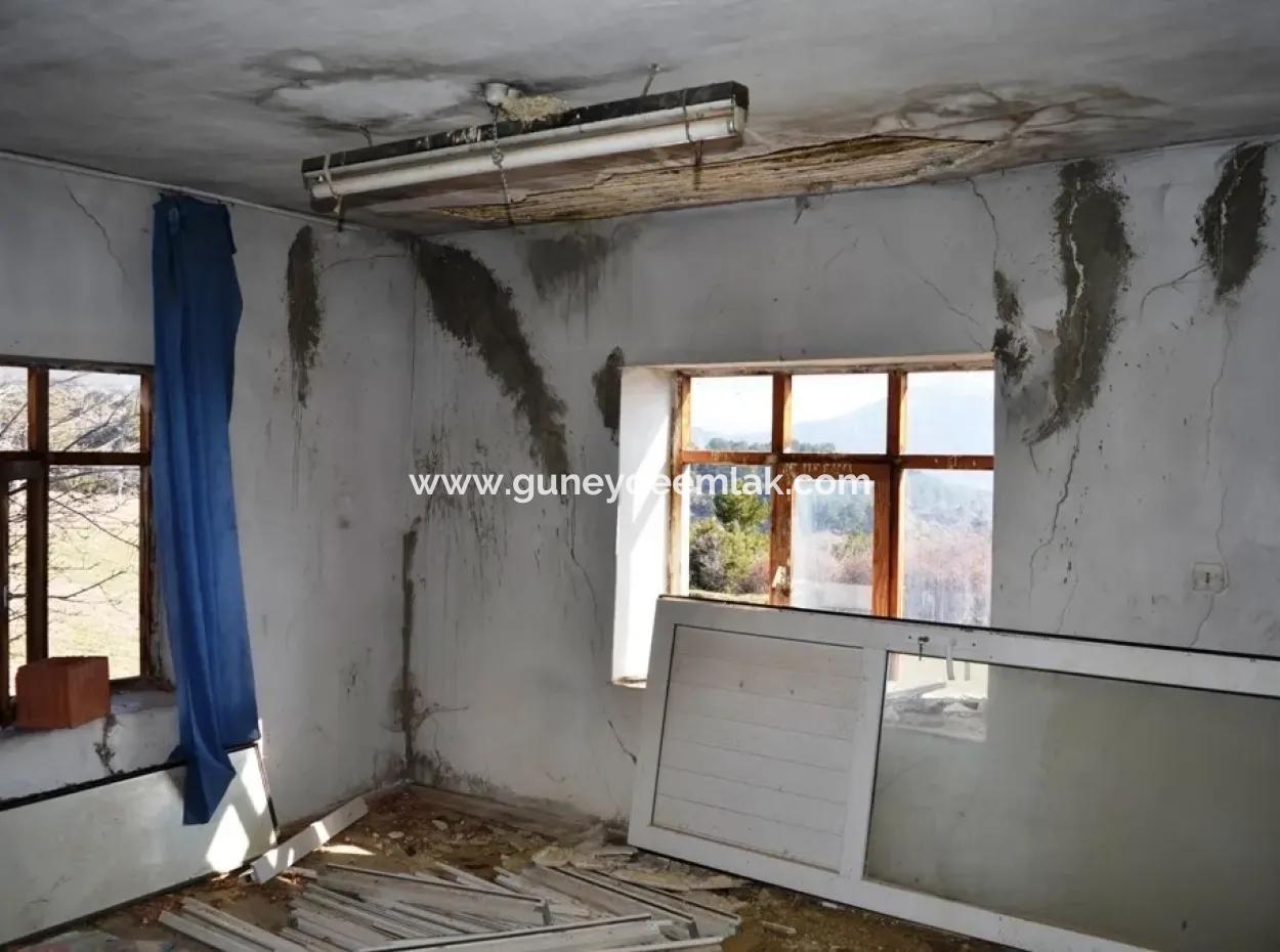 Çameli Gökçeyakada Satılık Veya Takas Taş Ev Ve Arazisi