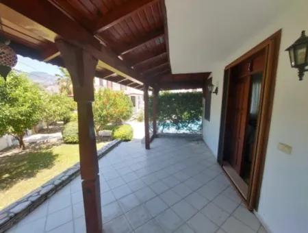 Muğla Dalyan Da  Kanala Yakın 4 Villalık Yüzme Havuzlu Sitede Bağımsız  2+1  Dubleks Satılık