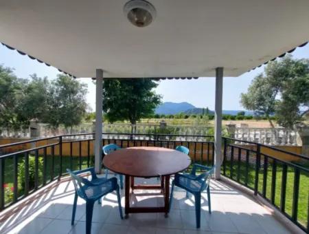 Mugla Okçular Da 1.000 M2 Arsada, 200 M2, 4+1 Eşyalı Dubleks Kiralık