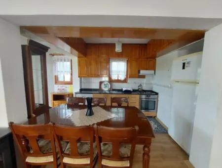 Mugla Okçular Da 1.000 M2 Arsada, 200 M2, 4+1 Eşyalı Dubleks Kiralık