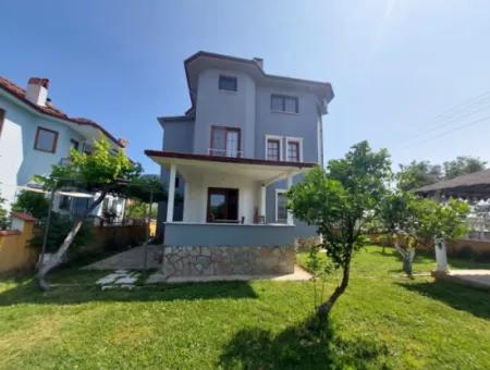 Mugla Okçular Da 1.000 M2 Arsada, 200 M2, 4+1 Eşyalı Dubleks Kiralık