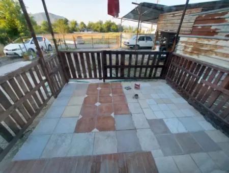 Ortaca Okçularda 500 M2 Arsada Giriş Kat 2+1 Eşyasız Daire Kiralık