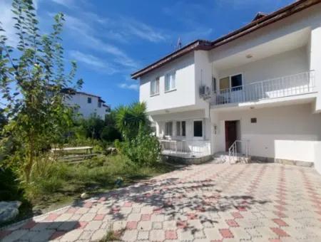 Muğla Dalyan Da Bahçeli  Kiralık Eşyalı 3+1 Dubleks
