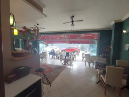 Dalyan Kanal Manzaralı Merkezde Kapı Müşterisi Hazır Devren Kiralık Cafe